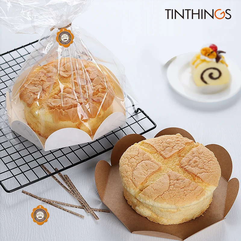 10pcs 6/8inch Chiffon Cake Pac - Wedding Supply Shops ulasan dan harga