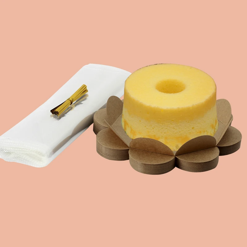 10pcs 6/8inch Chiffon Cake Pac - Wedding Supply Shops ulasan dan harga