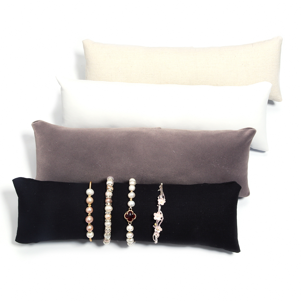 1Pc PU Leather Velvet Jewelry  - Ring Bearer Pillow ulasan dan harga