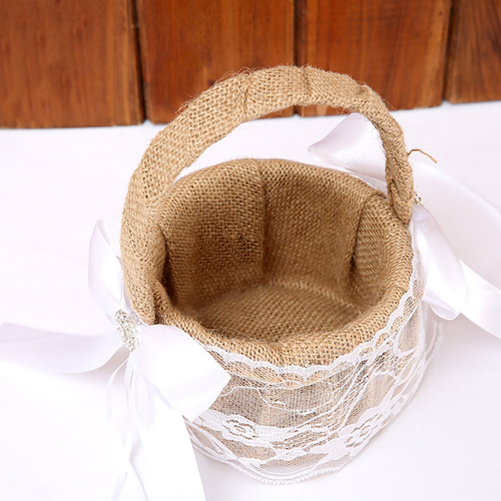 1Set Wedding Ring Pillow Lace  - Wedding Ceremony Supply ulasan dan harga