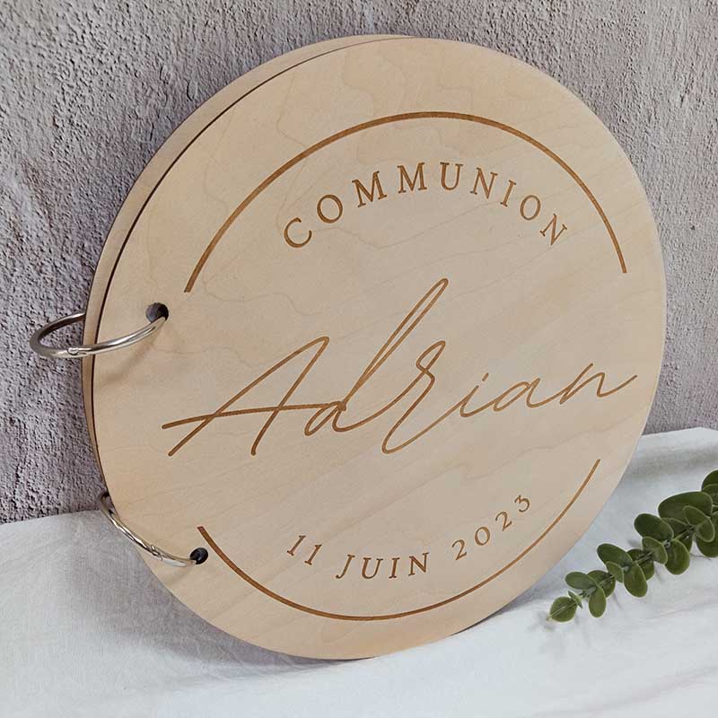 Personalized Wooden Guestbook  - Personalized Guest Book ulasan dan harga