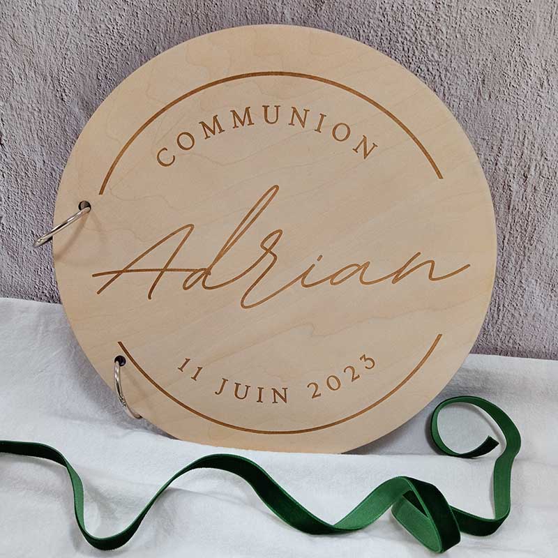 Personalized Wooden Guestbook  - Personalized Guest Book ulasan dan harga