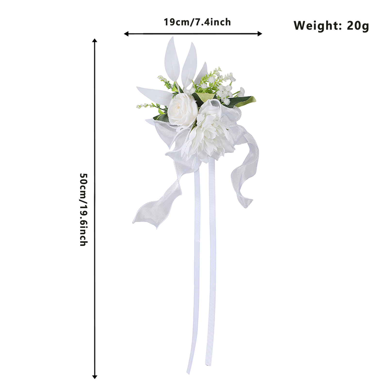 Artificial Flowers Wedding Car - Wedding Ceremony Supply ulasan dan harga