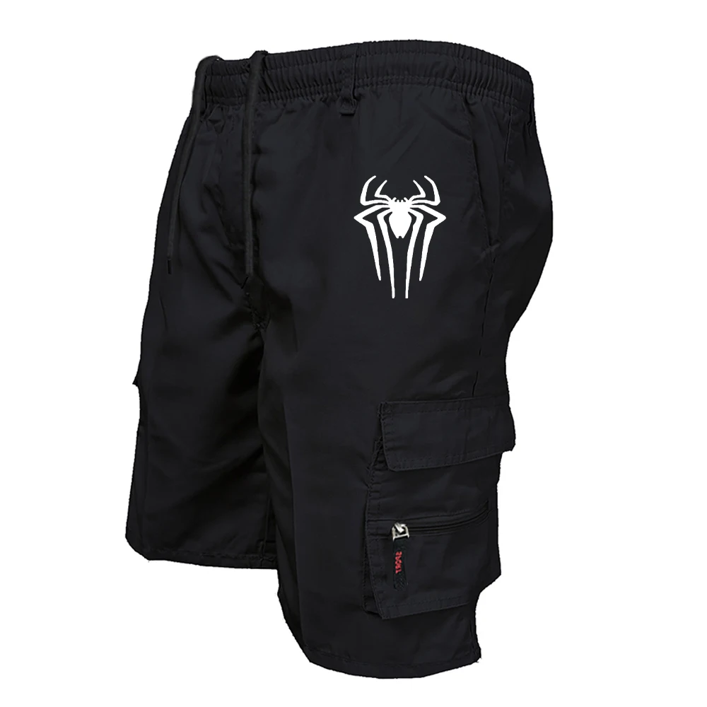 Men's Spider Print Cargo Short - Wedding Job ulasan dan harga
