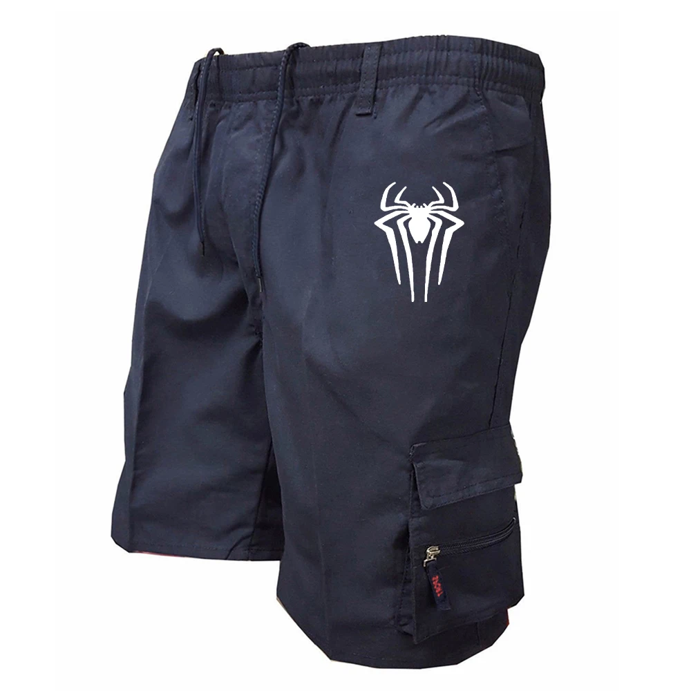 Men's Spider Print Cargo Short - Wedding Job ulasan dan harga