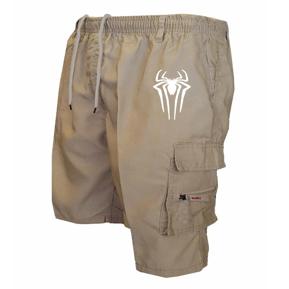 Men's Spider Print Cargo Short - Wedding Job ulasan dan harga