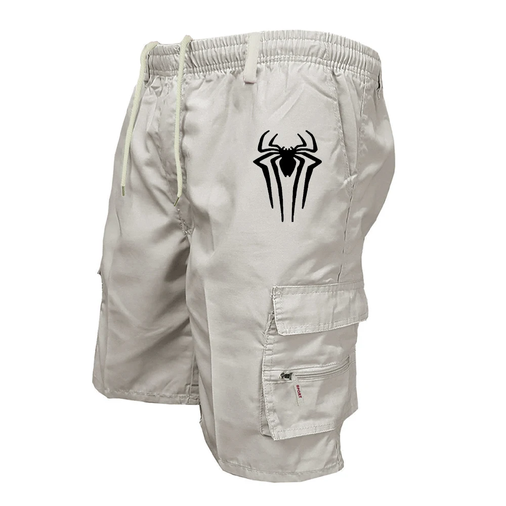 Men's Spider Print Cargo Short - Wedding Job ulasan dan harga