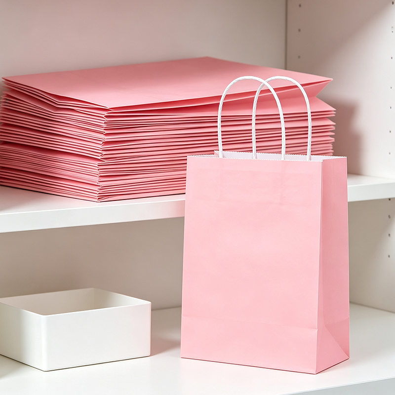 12PCS Kraft Paper Shopping Bag - Wedding Supply Shops ulasan dan harga