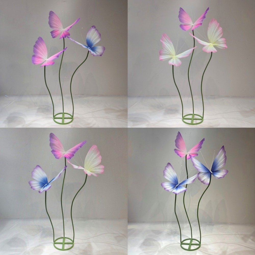 3D Simulation Butterfly Silk M - Wedding Supply Shops ulasan dan harga