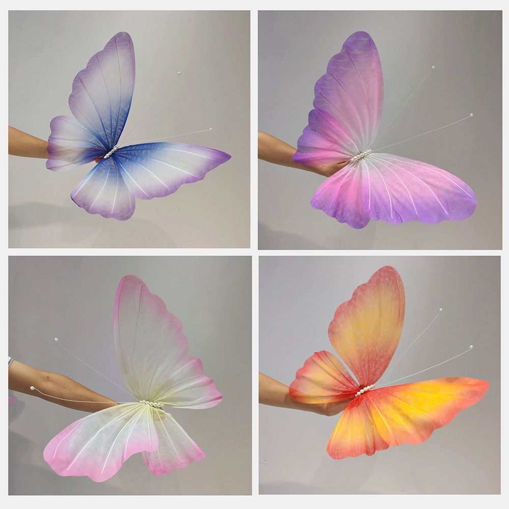3D Simulation Butterfly Silk M - Wedding Supply Shops ulasan dan harga