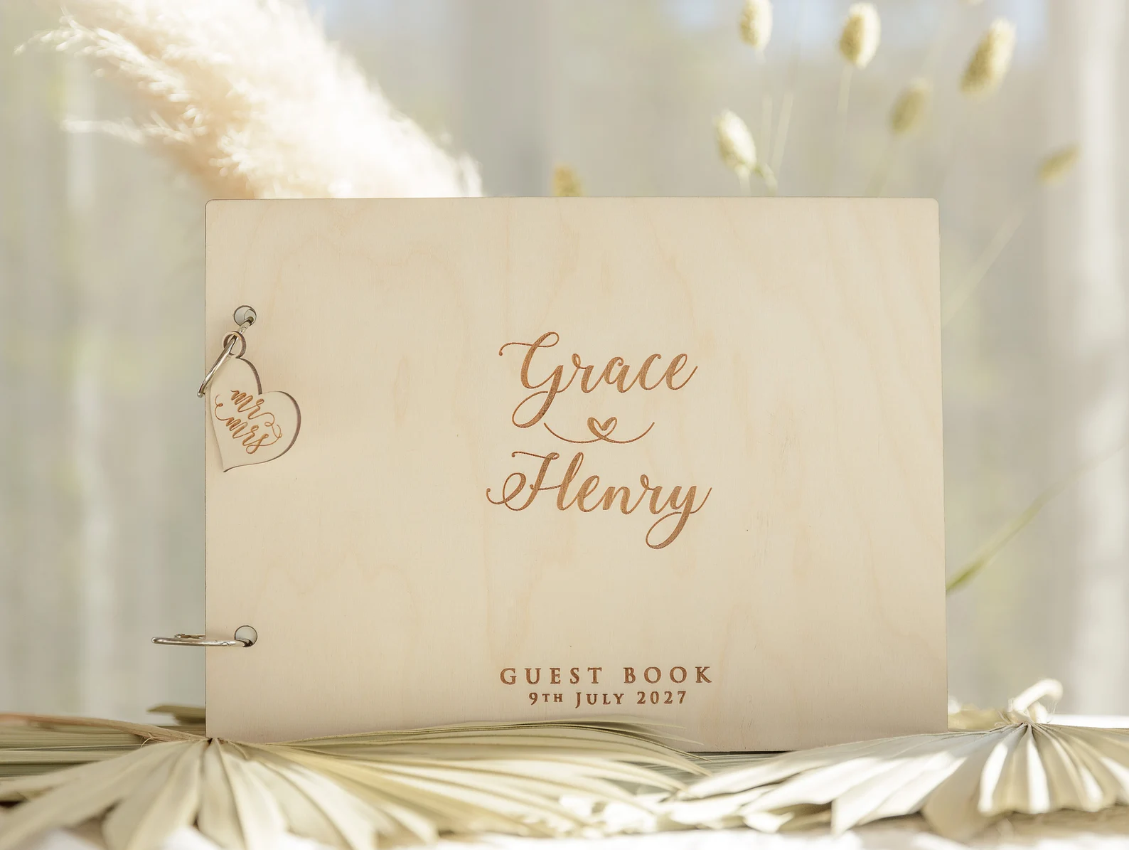 Wedding Guest Book Personalise - Personalized Guest Book ulasan dan harga