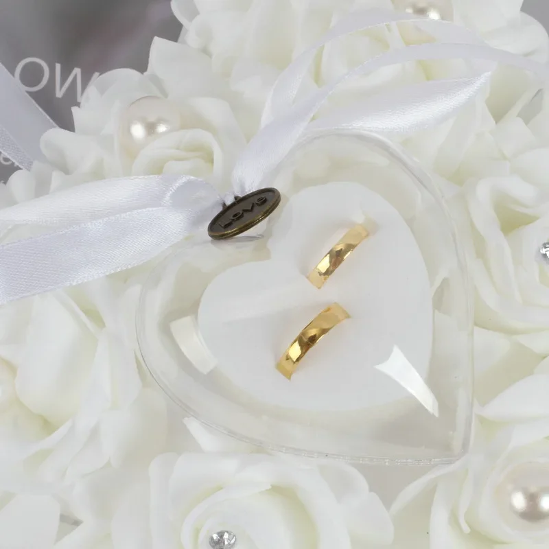 White Ring Bearer Pillow Cushi - Ring Bearer Pillow ulasan dan harga