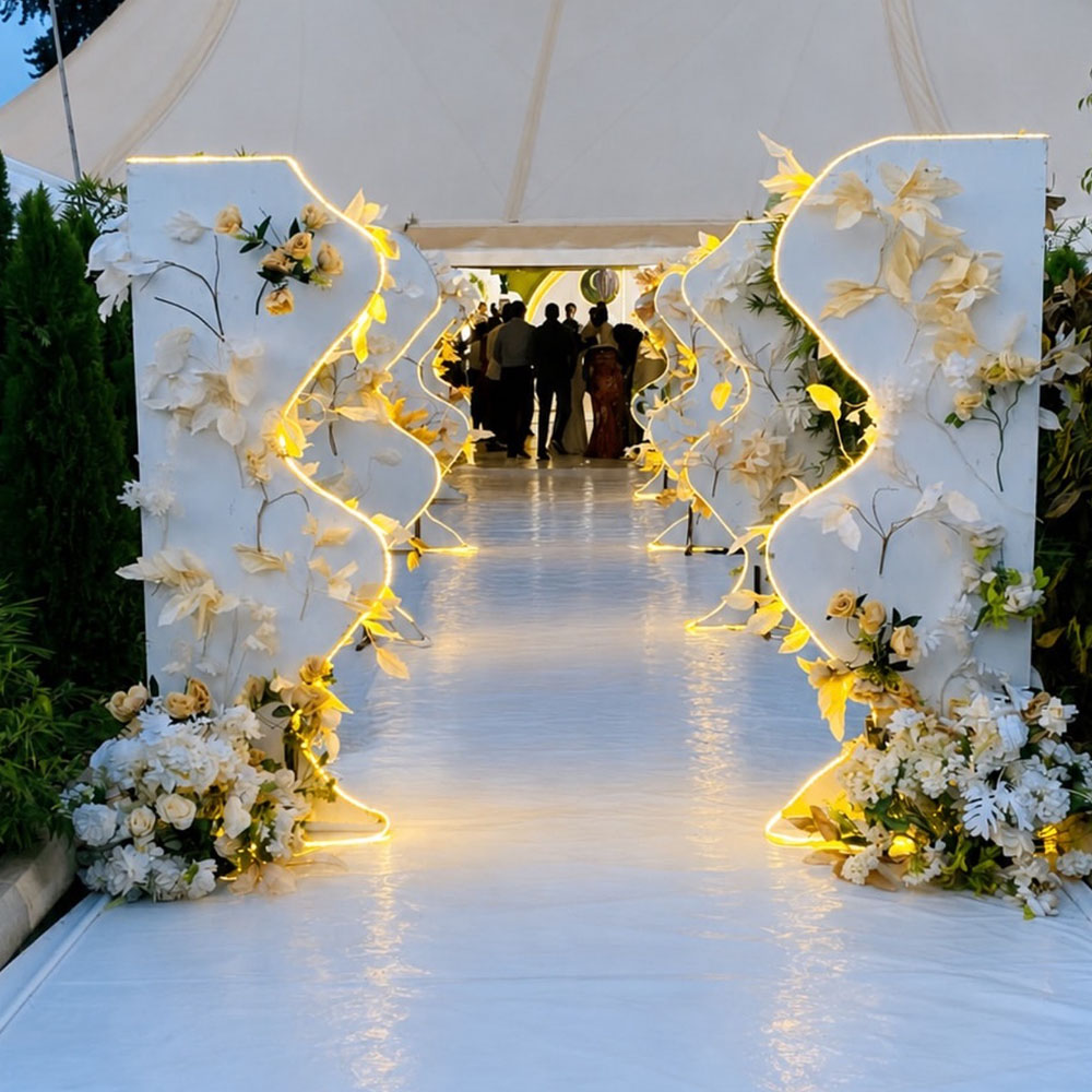 FSDKX Factory Custom Arch PVC  - Wedding Supply Factory ulasan dan harga