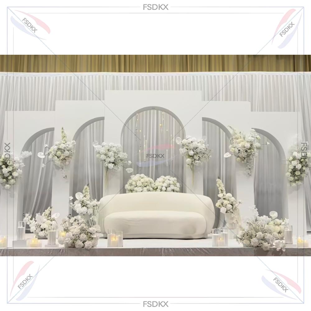 FSDKX Factory Custom Arch PVC  - Wedding Supply Factory ulasan dan harga
