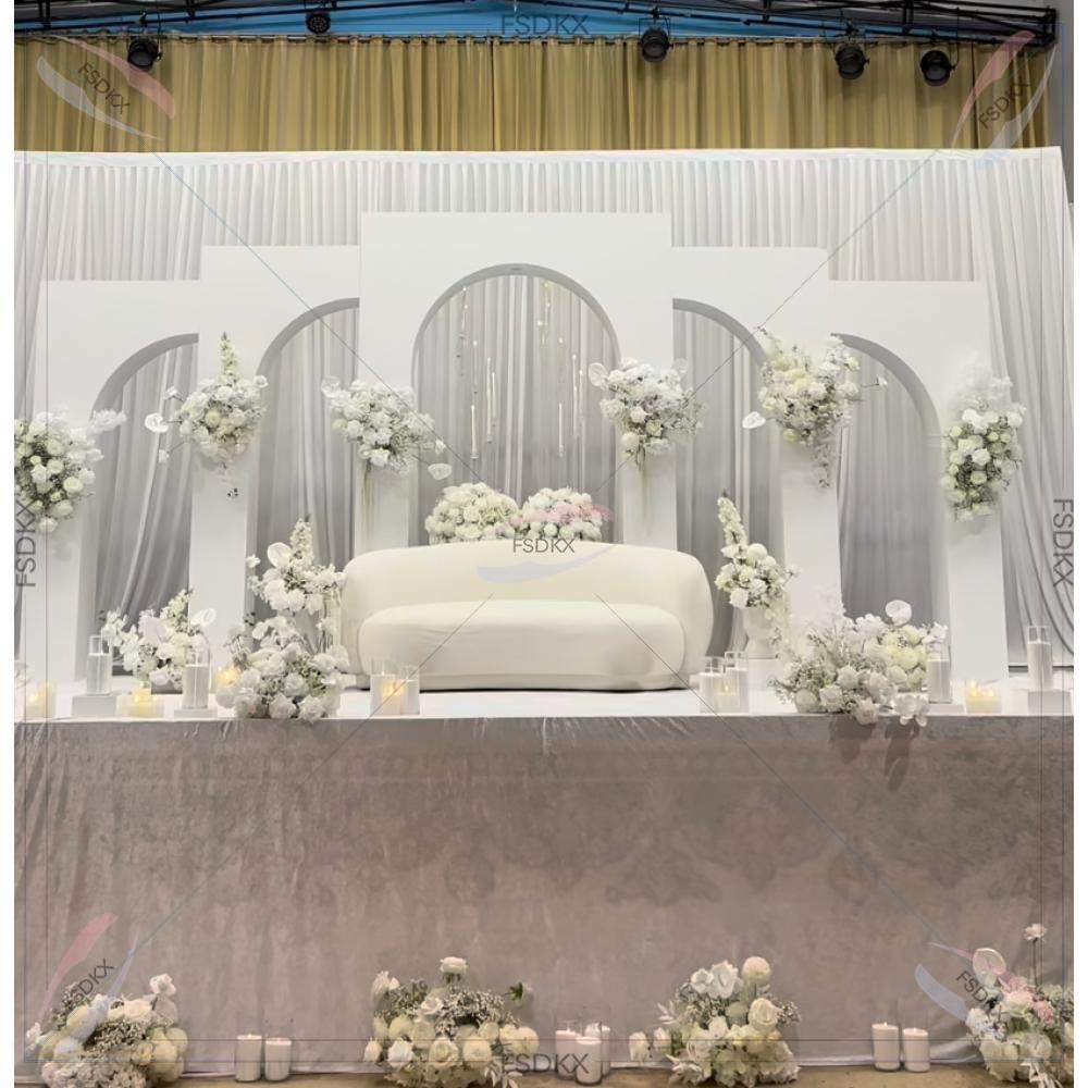 FSDKX Factory Custom Arch PVC  - Wedding Supply Factory ulasan dan harga