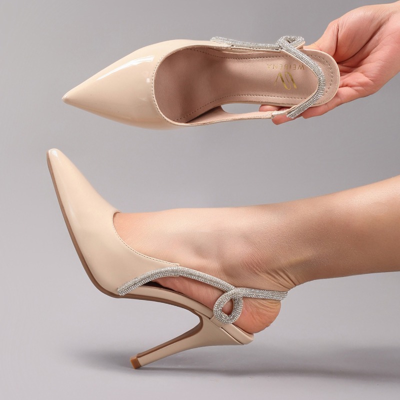 Sexy Patent Leather Pointed To - Wedding Super ulasan dan harga