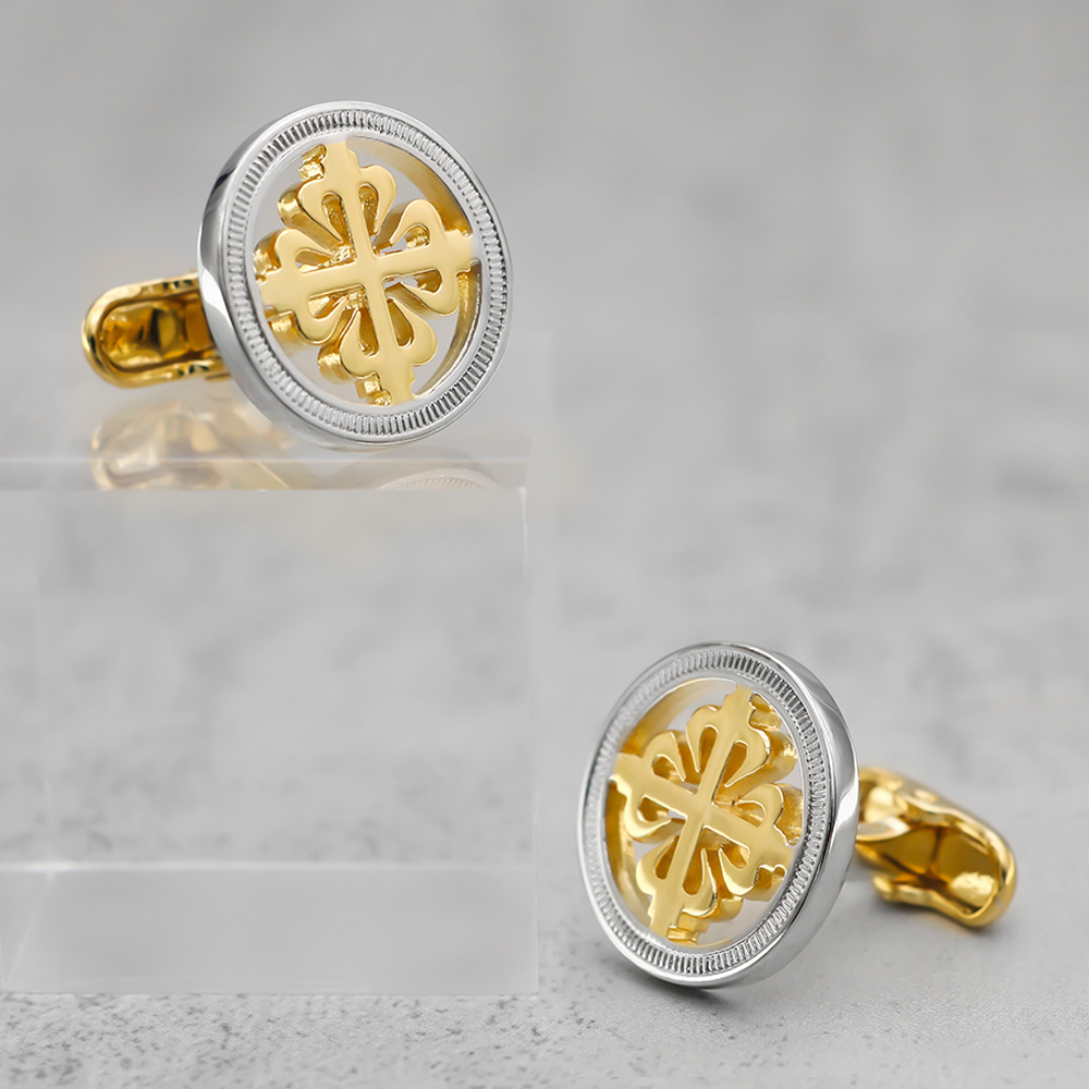 Luxury Iris Flower Cufflinks H - Wedding Supply Factory ulasan dan harga