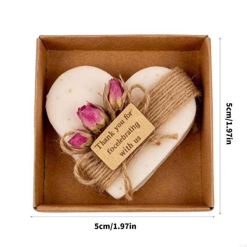 Small Heart Shaped Rose Soap H - Wedding Supply List ulasan dan harga