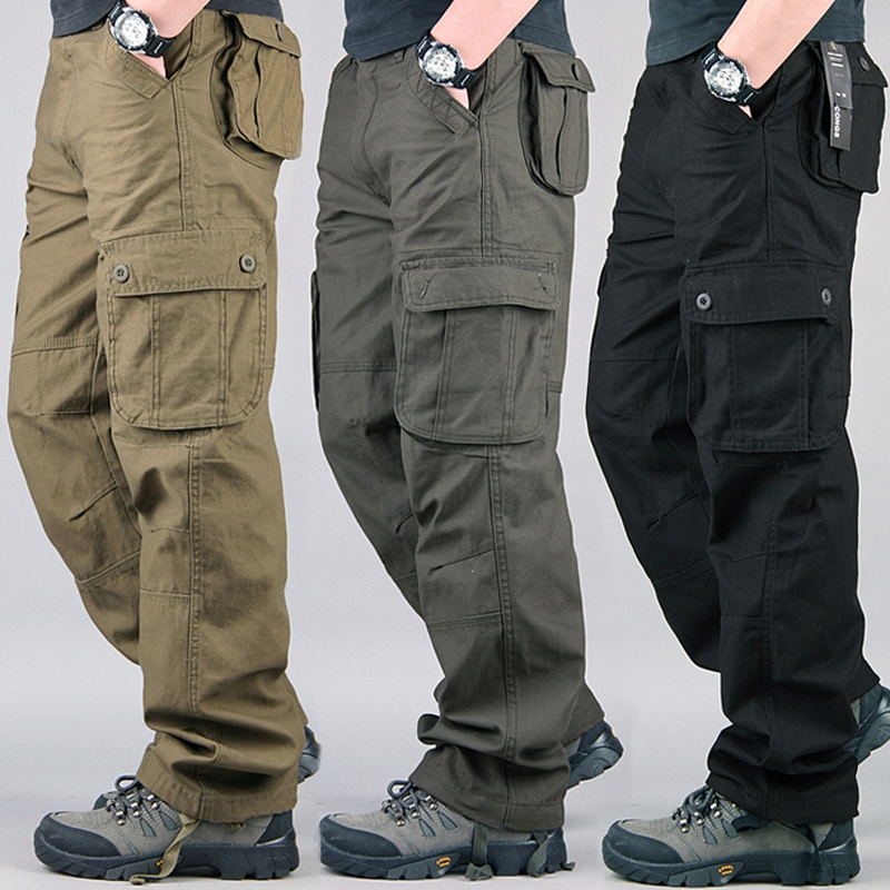 Tactical Cargo Pants Men Cotto - Wedding Job ulasan dan harga