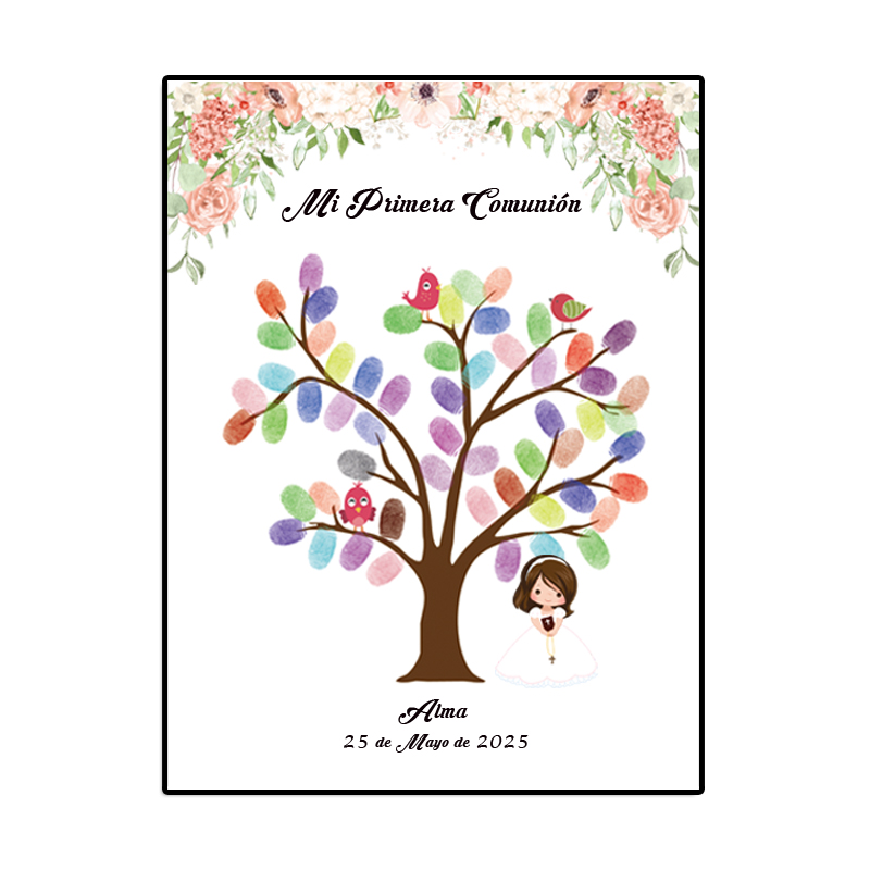 Personalized Theme Name Date F - Personalized Guest Book ulasan dan harga