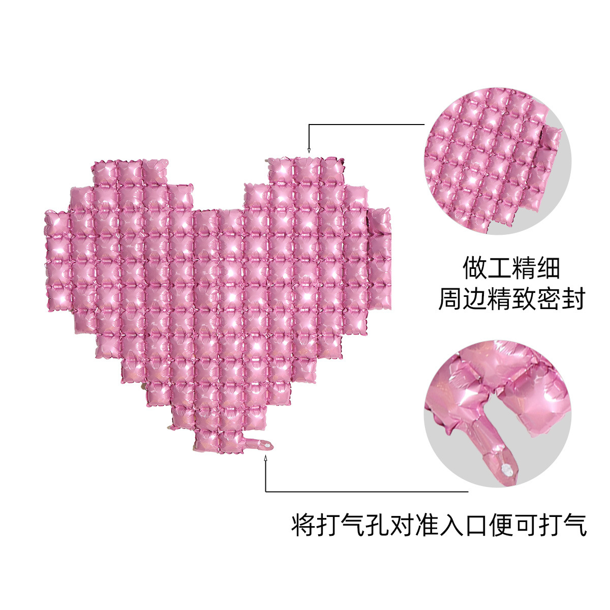 Large Red Heart Foil Love Ball - Wedding Supply Shops ulasan dan harga