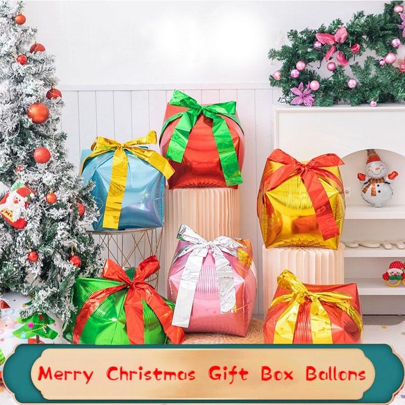 22inch Square 4D Christmas Gif - Wedding Supply Shops ulasan dan harga
