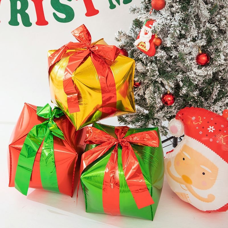 22inch Square 4D Christmas Gif - Wedding Supply Shops ulasan dan harga