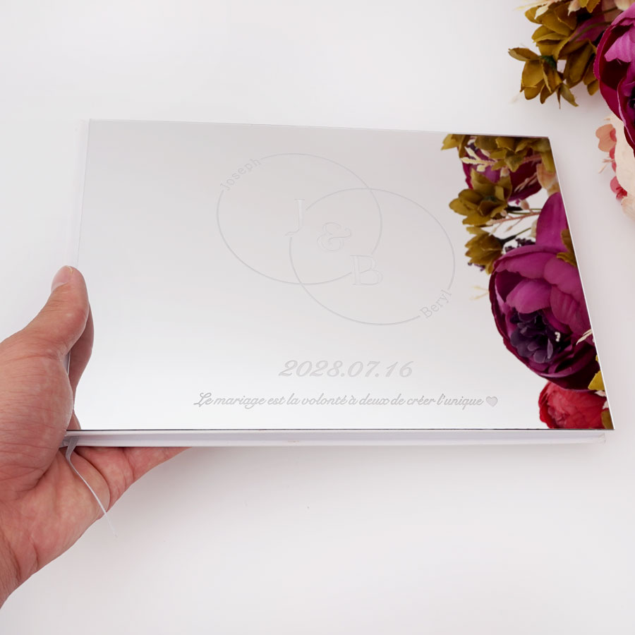 Wedding Personalized Acrylic M - Personalized Guest Book ulasan dan harga
