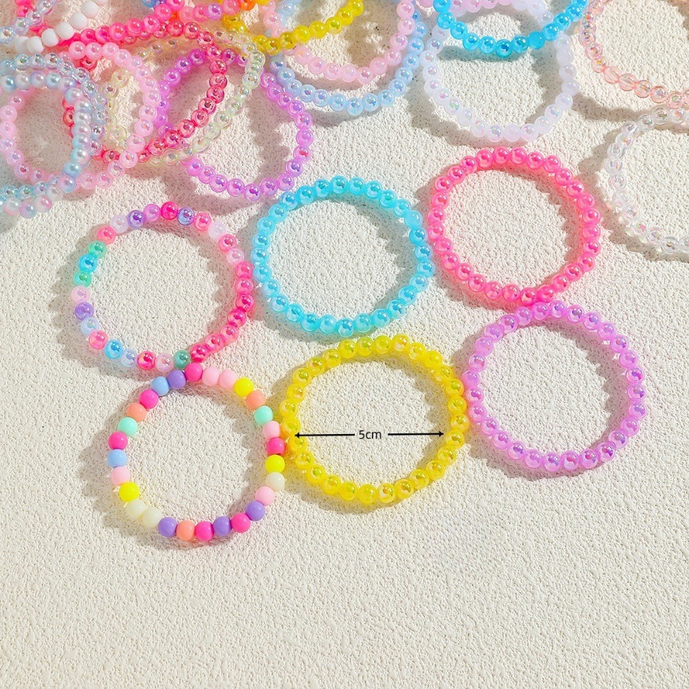 10-100Pcs Colorful Beaded Brac - Wedding Supply List ulasan dan harga