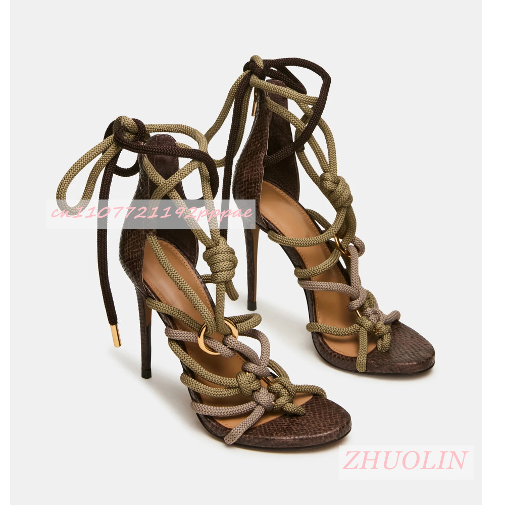 Retro Snakeskin Thick Rope Cri - Wedding Super ulasan dan harga