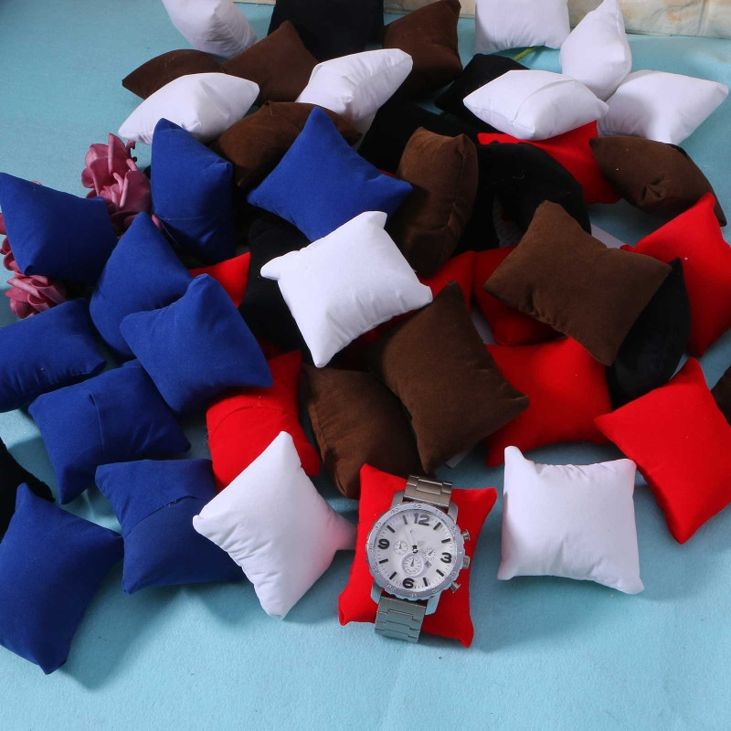 10Pcs/Set Velvet Bracelet Watc - Ring Bearer Pillow ulasan dan harga