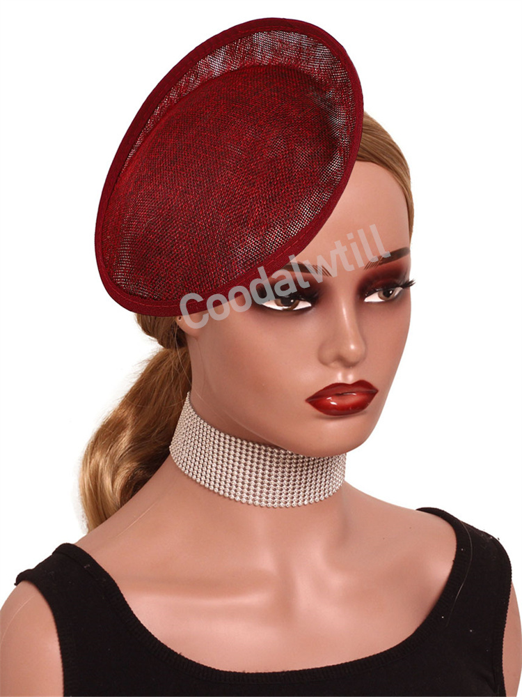 20CM Fascinator Base Hat Hair  - Wedding Supply List ulasan dan harga