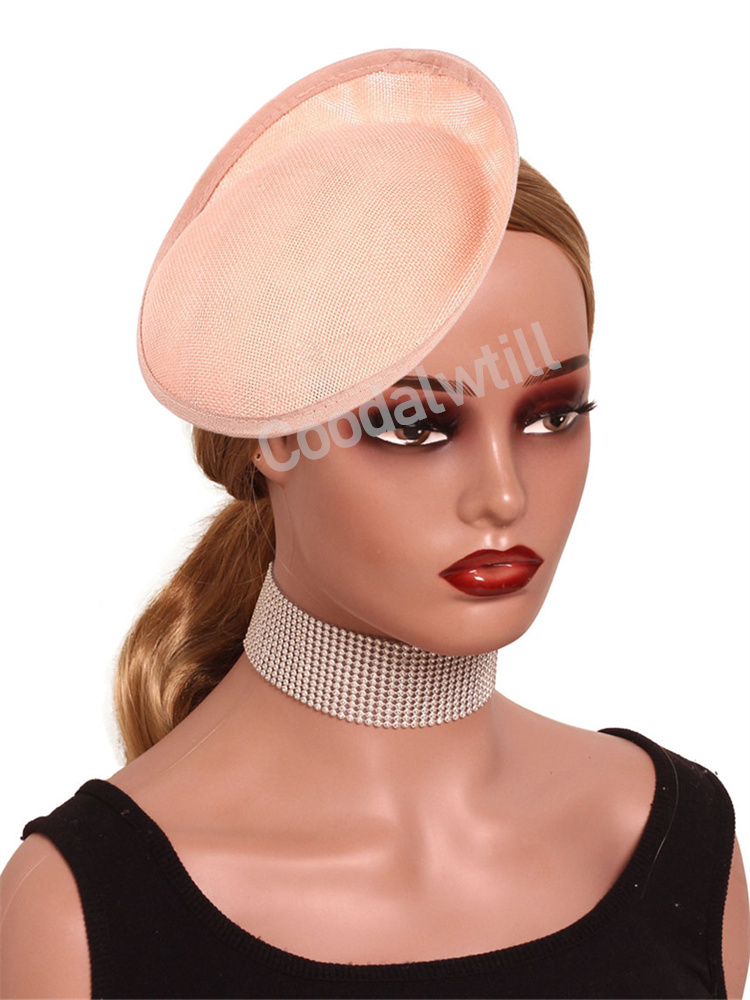 20CM Fascinator Base Hat Hair  - Wedding Supply List ulasan dan harga